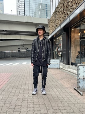 「ROYAL FLASH（ロイヤルフラッシュ）のアイテム」を使った、yoshiaki matsufujiさん（メンズ・165cm）の春コーディネート