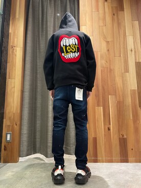 「STUD MUFFIN（スタッドマフィン）のアイテム」を使った、yoshiaki matsufujiさん（メンズ・165cm）の秋コーディネート