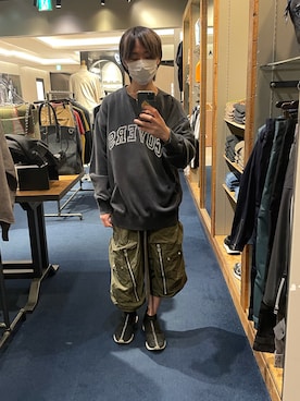 「BACKLASH（バックラッシュ）のアイテム」を使った、yoshiaki matsufujiさん（メンズ・165cm）の春コーディネート