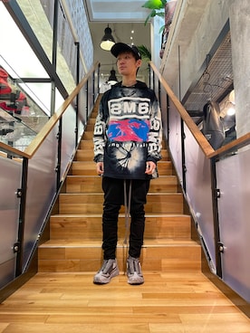 「ROYAL FLASH（ロイヤルフラッシュ）のアイテム」を使った、yoshiaki matsufujiさん（メンズ・165cm）の春コーディネート