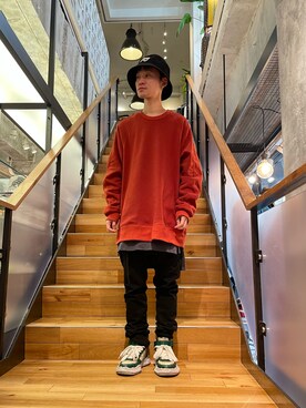 yoshiaki matsufujiさん（メンズ・165cm）の冬コーディネート