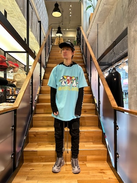 「ROYAL FLASH（ロイヤルフラッシュ）のアイテム」を使った、yoshiaki matsufujiさん（メンズ・165cm）の春コーディネート