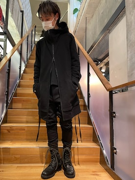 「A.F ARTEFACT」｜yoshiaki matsufujiさん（メンズ・165cm）の春コーディネート