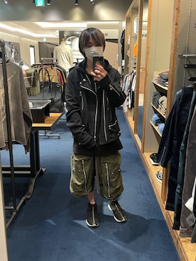 「roarguns（ロアーガンズ）のアイテム（ジャケット/アウター）」を使った、yoshiaki matsufujiさん（メンズ・165cm）の春コーディネート