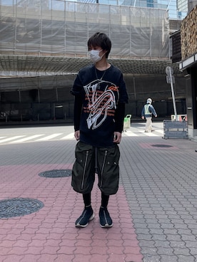 「A.F ARTEFACT」｜yoshiaki matsufujiさん（メンズ・165cm）の春コーディネート