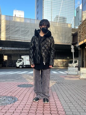 yoshiaki matsufujiさん（メンズ・165cm）の夏コーディネート