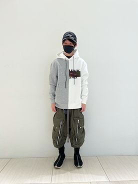 「P.M.D.S.（ピー エム ディー エス）のアイテム（トップス）」を使った、yoshiaki matsufujiさん（メンズ・165cm）の秋コーディネート