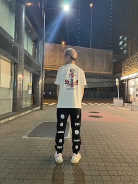 「muta（ムータ）のアイテム」を使った、yoshiaki matsufujiさん（メンズ・165cm）の夏コーディネート