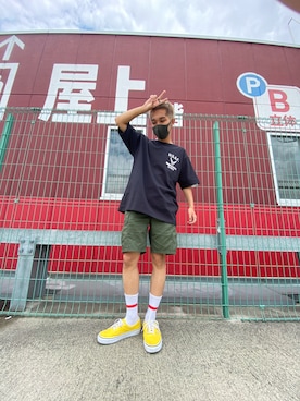 後村龍星さん（メンズ・163cm）の夏コーディネート