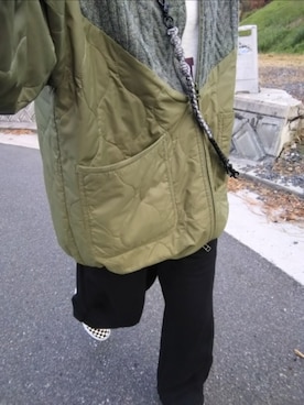 「アイテム（スリッポン）」を使った、zakkaloveさん（レディース・162cm）の冬コーディネート