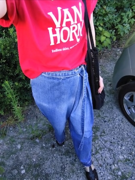 「Piedi Nudi（ピエディヌーディ）のアイテム」を使った、zakkaloveさん（レディース・162cm）の夏コーディネート