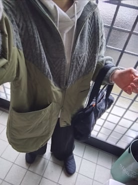 「PORTER（ポーター）のアイテム（バッグ）」を使った、zakkaloveさん（レディース・161cm）の冬コーディネート