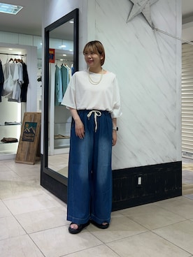 manaさん(レディース・159cm)の夏コーディネート