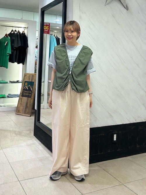 CIAOPANIC TYPYの【kairi企画】シアーナイロンバルーンベストを使ったコーディネート（ZOZOTOWN Yahoo!店）