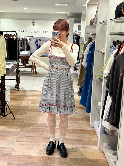 【HELLO.SANFRANCISCO】2WAYシャーリングチュニックベアワンピ