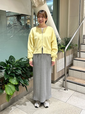 「春ニット」｜manaさん（レディース・159cm・20代）の春コーディネート