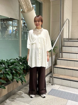 「ドルマン」｜manaさん（レディース・159cm）の夏コーディネート