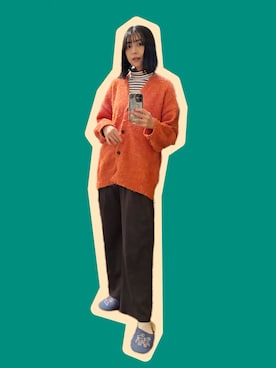 「Re:EDIT（リエディ）のアイテム（パンツ）」を使った、pinaさん（レディース・165cm）の春コーディネート