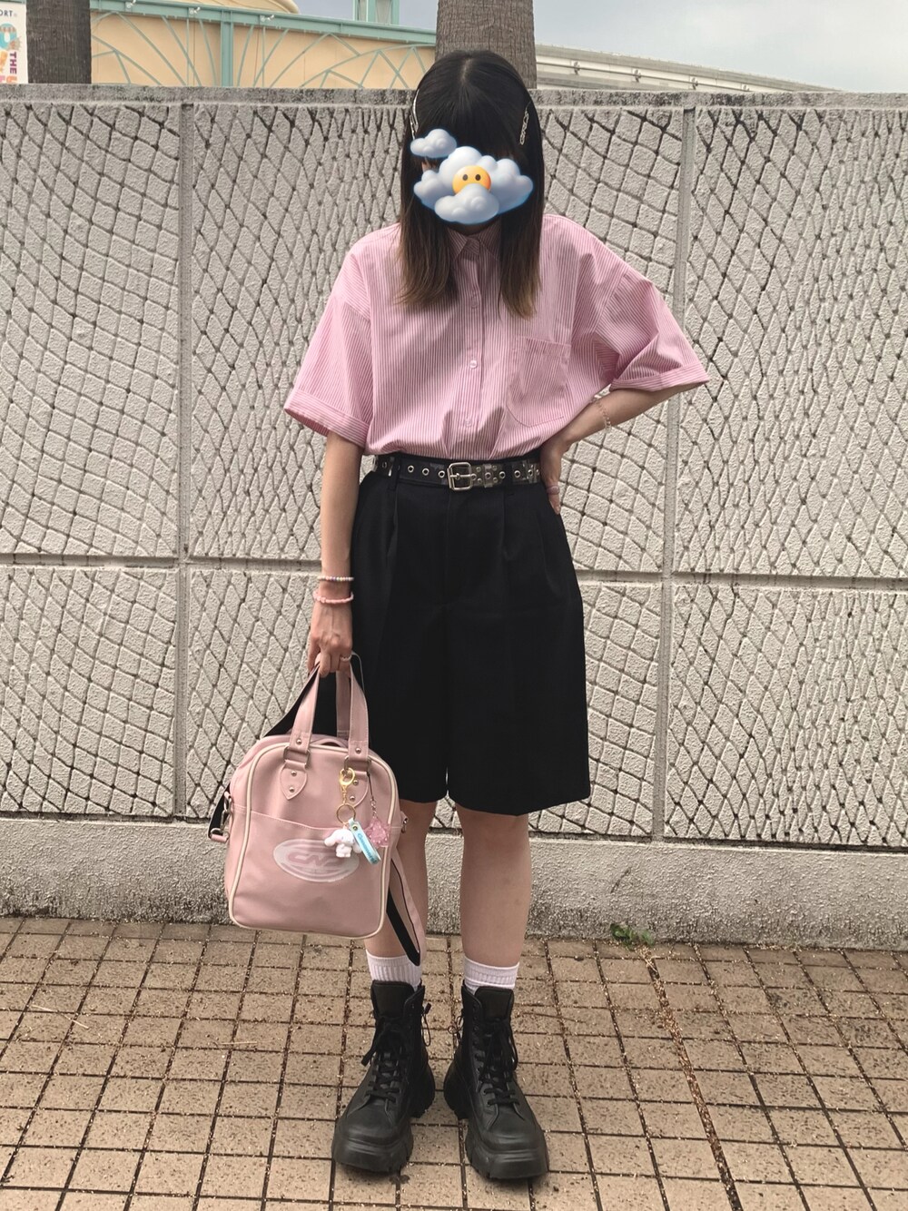 Candy Stripper（キャンディストリッパー）の「CND ENAMEL SHOULDER