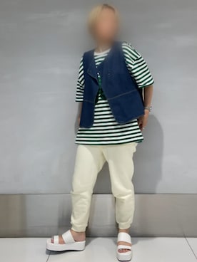 smzさん(レディース・155cm)の夏コーディネート