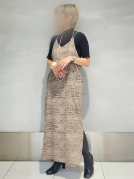 「sango（sango）のアイテム（ワンピース/ドレス）」を使った、smzさん（レディース・155cm）の夏コーディネート