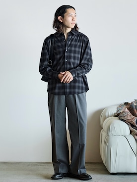 れいたさん（メンズ・167cm）の冬コーディネート