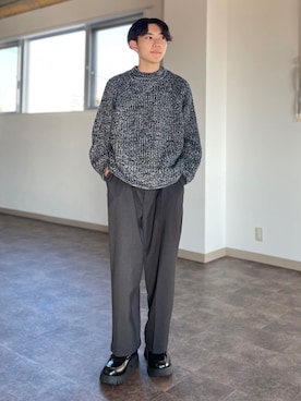 「着回しなら任せて」｜れいたさん（メンズ・167cm）の冬コーディネート
