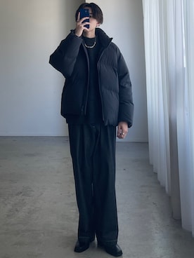 「ASTRONOMY（アストロノミー）のアイテム（アクセサリー）」を使った、れいたさん（メンズ・167cm）の冬コーディネート