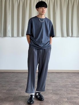 「ASTRONOMY（アストロノミー）のアイテム（アクセサリー）」を使った、れいたさん（メンズ・167cm）の夏コーディネート