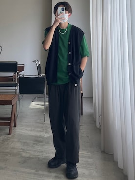「着回しなら任せて」｜れいたさん（メンズ・167cm）の夏コーディネート
