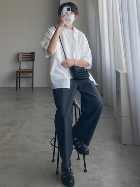 「着回しなら任せて」｜れいたさん（メンズ・167cm）の夏コーディネート