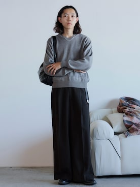 「アイテム（アクセサリー）」を使った、れいたさん（メンズ・167cm）の冬コーディネート