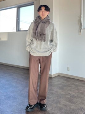 「着回しなら任せて」｜れいたさん（メンズ・167cm）の秋コーディネート
