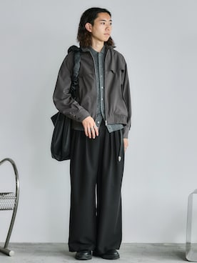 「アイテム（ドレスシューズ）」を使った、れいたさん（メンズ・167cm・20代）の夏コーディネート