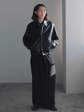 「アイテム（ドレスシューズ）」を使った、れいたさん（メンズ・167cm・20代）の冬コーディネート