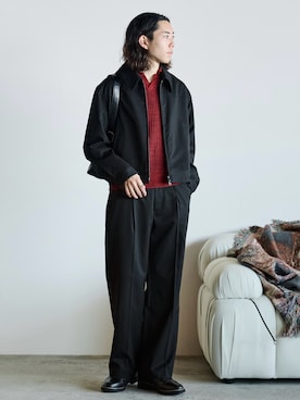 れいたさん（メンズ・167cm）の冬コーディネート