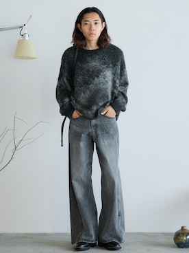 「アイテム（イヤリング）」を使った、れいたさん（メンズ・167cm・20代）の秋コーディネート