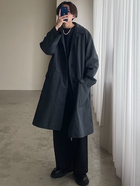 「ASTRONOMY（アストロノミー）のアイテム（アクセサリー）」を使った、れいたさん（メンズ・167cm）の春コーディネート
