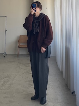「プロデューサー巻き」｜れいたさん（メンズ・167cm）の秋コーディネート
