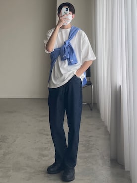 「着回しなら任せて」｜れいたさん（メンズ・167cm）の夏コーディネート