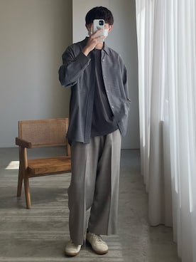 「ファッションYouTuber」｜れいたさん（メンズ・167cm）の春コーディネート