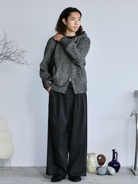 「アイテム（アクセサリー）」を使った、れいたさん（メンズ・167cm）の秋コーディネート