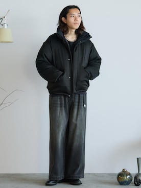 「アイテム（トップス）」を使った、れいたさん（メンズ・167cm・20代）の秋コーディネート