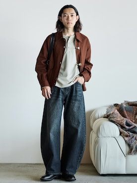 れいたさん（メンズ・167cm）の冬コーディネート