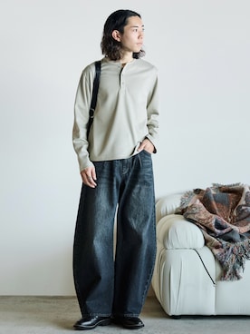 「アイテム（アクセサリー）」を使った、れいたさん（メンズ・167cm）の冬コーディネート