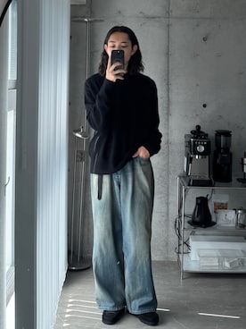 「アイテム（シューズ）」を使った、れいたさん（メンズ・167cm）の秋コーディネート
