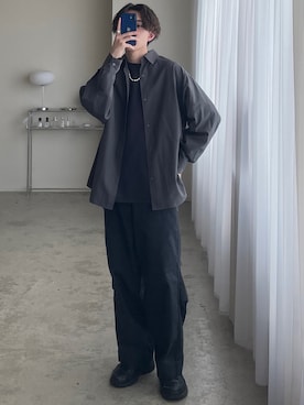 「ASTRONOMY（アストロノミー）のアイテム（アクセサリー）」を使った、れいたさん（メンズ・167cm）の春コーディネート
