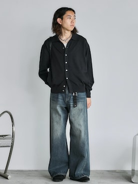 「アイテム（アクセサリー）」を使った、れいたさん（メンズ・167cm）の秋コーディネート