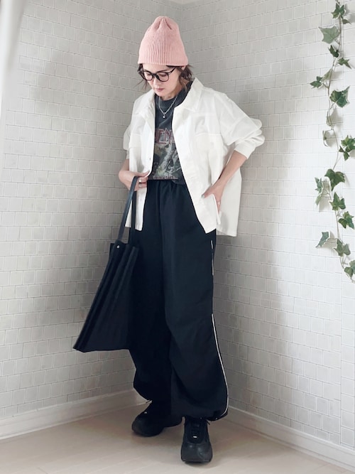 AMOMENTO ブラック パラシュートパンツ L パラシュート パンツ ブラック ｜アパレル,パンツ｜meister kobe