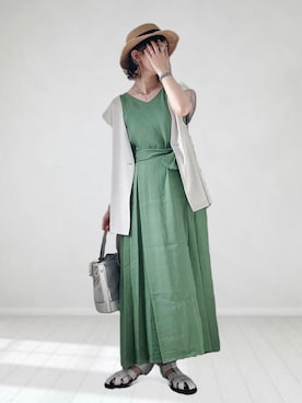 UMiSatoさん（レディース・163cm）の夏コーディネート